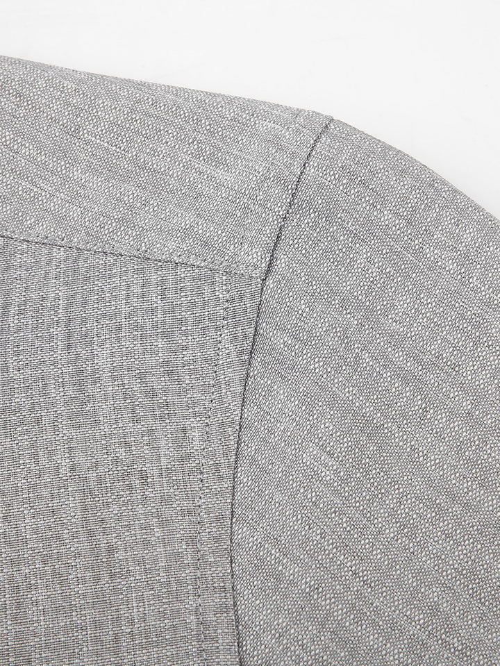Tailored High-Neck Shirt