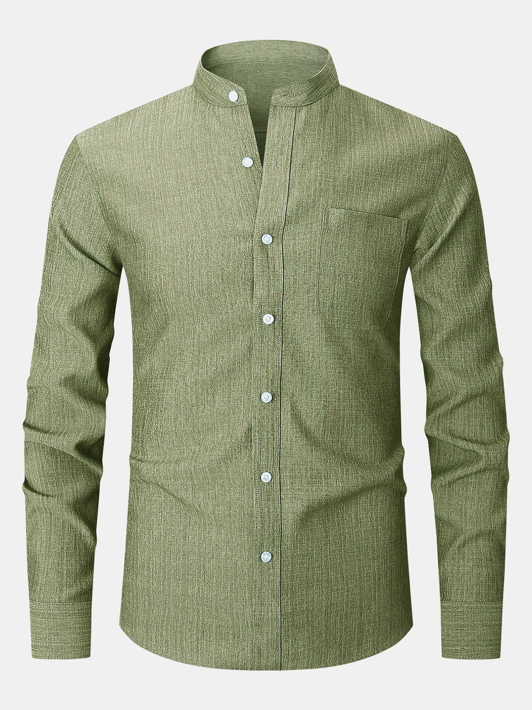 Tailored High-Neck Shirt