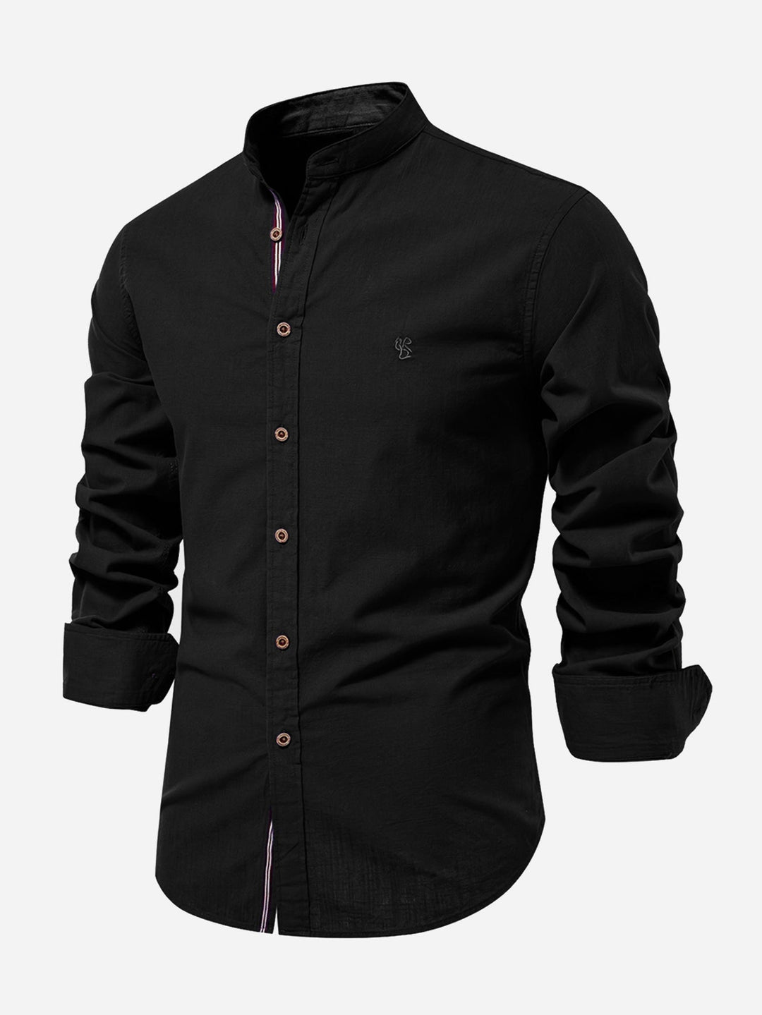 Tailored High-Neck Shirt
