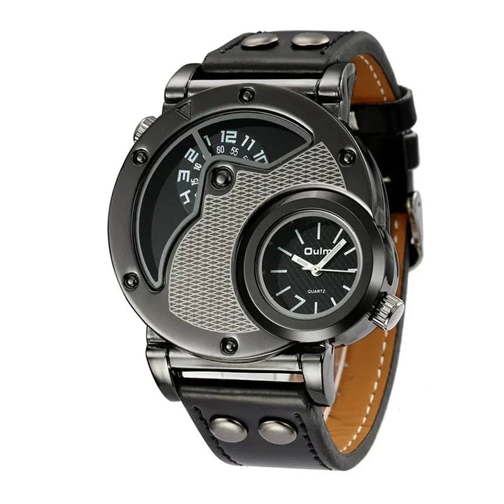 Luxury Dual Time Quartz Watch™ Olsen & Olsen