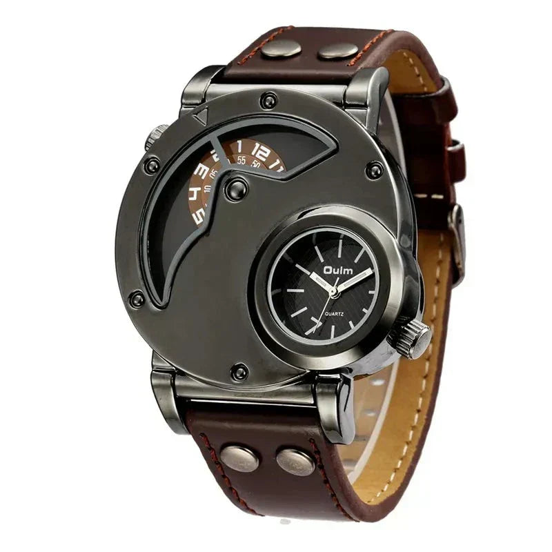 Luxury Dual Time Quartz Watch™ Olsen & Olsen