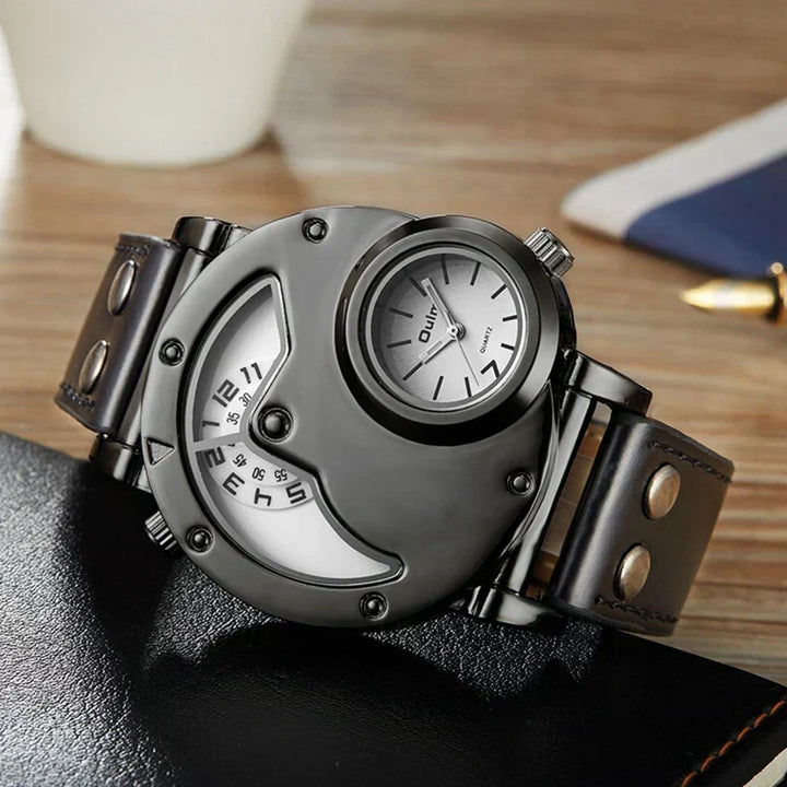 Luxury Dual Time Quartz Watch™ Olsen & Olsen
