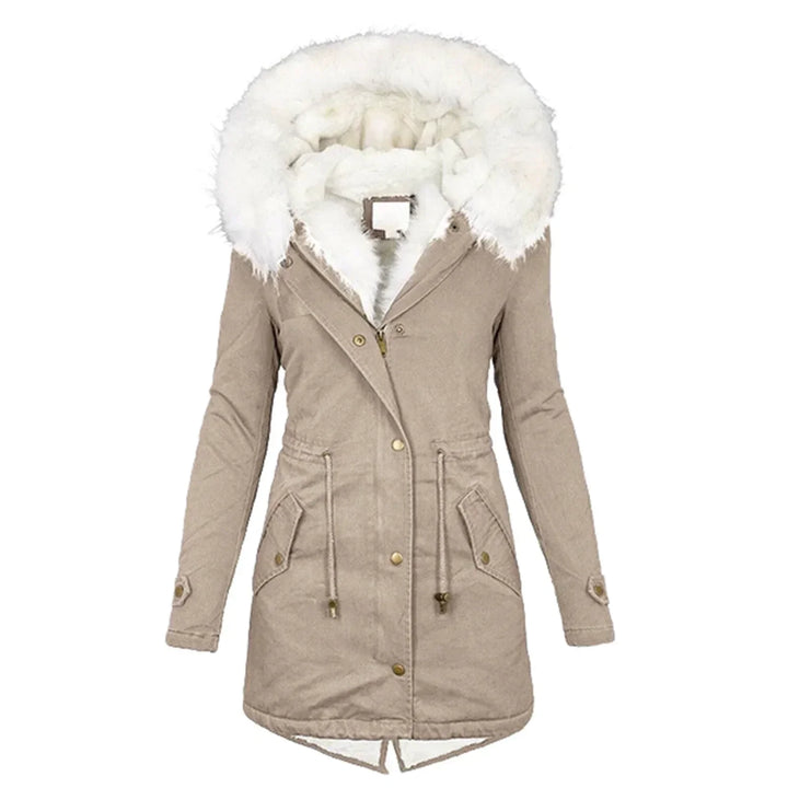 Julie - Winter Jacket with Fur Lining
