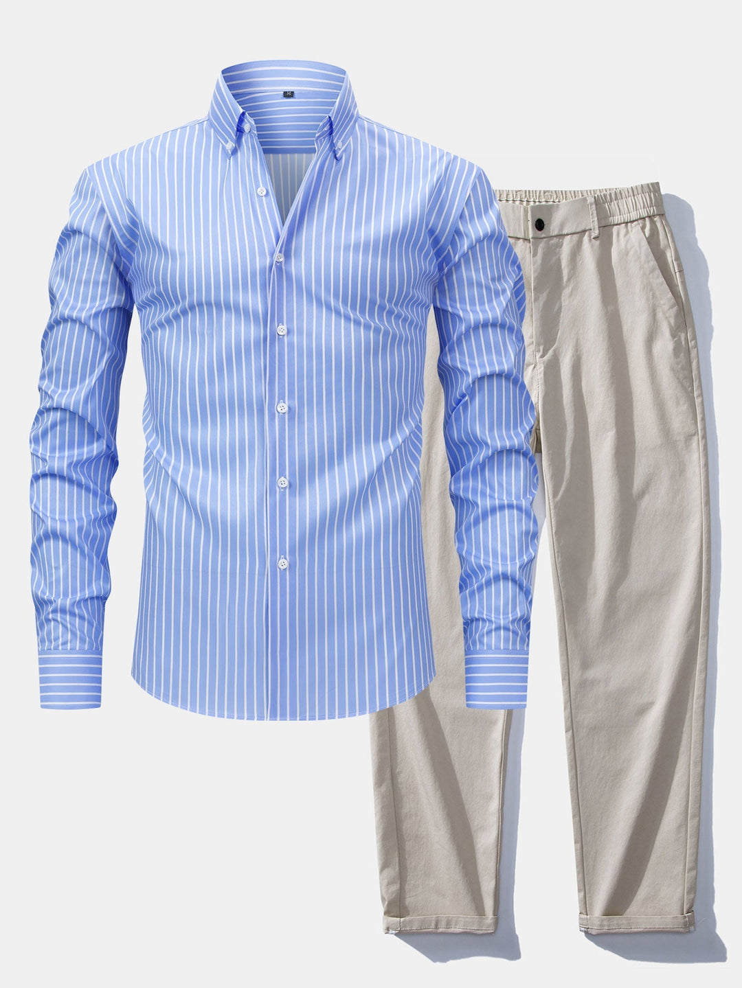 Tailored Dress Shirt & Pants Set