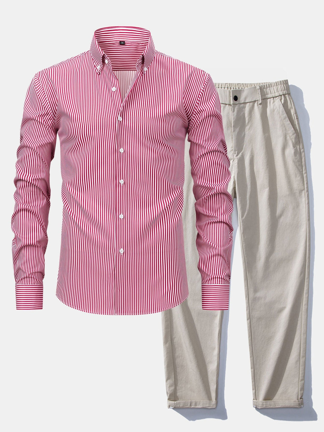 Tailored Dress Shirt & Pants Set