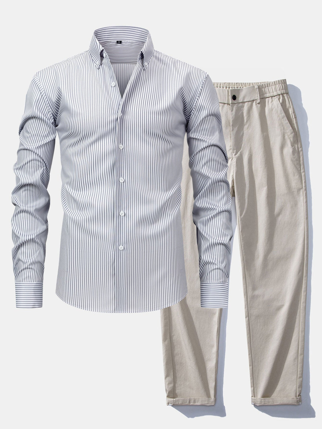 Tailored Dress Shirt & Pants Set