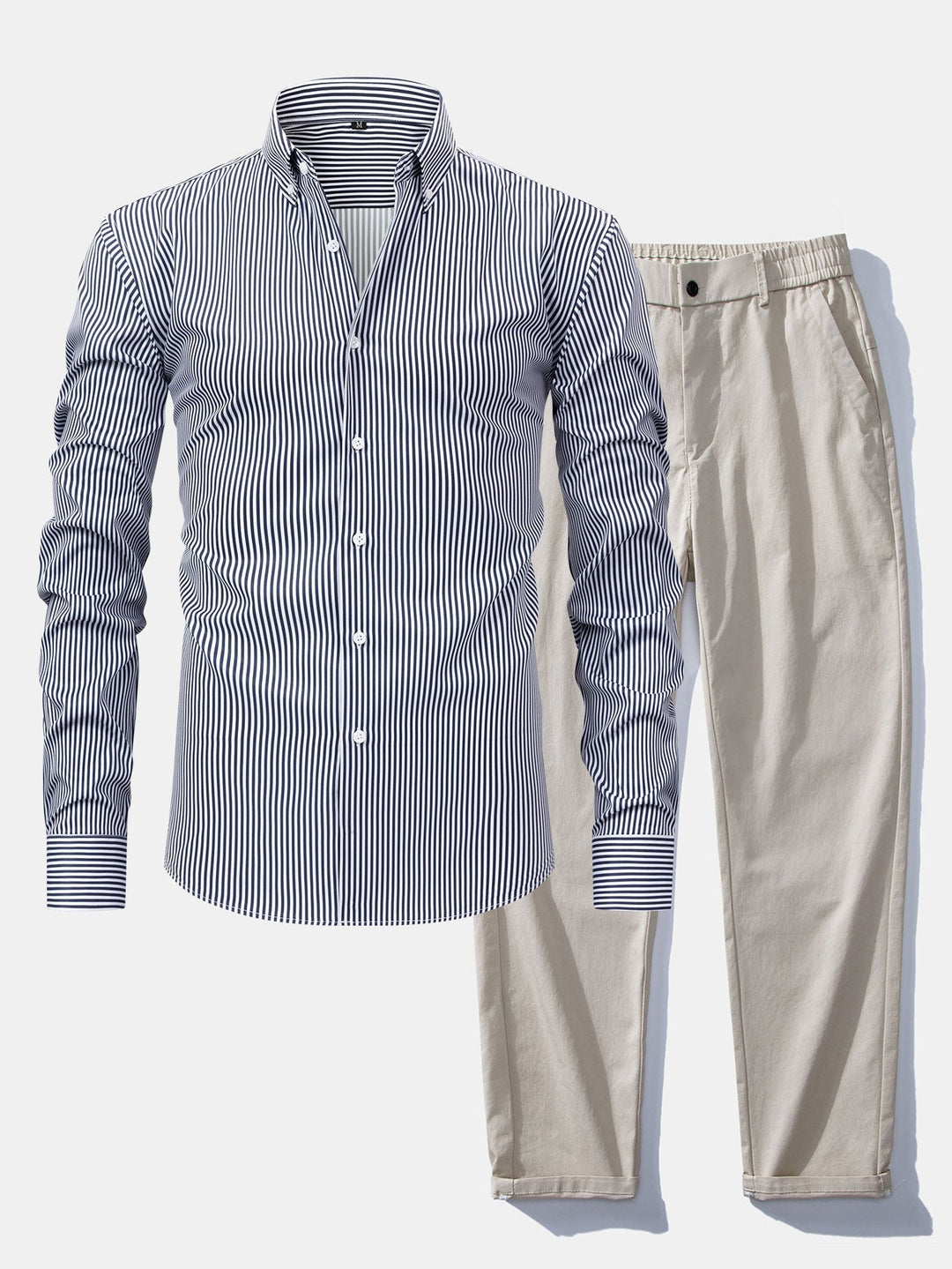Tailored Dress Shirt & Pants Set
