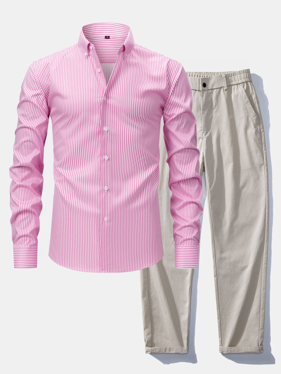 Tailored Dress Shirt & Pants Set