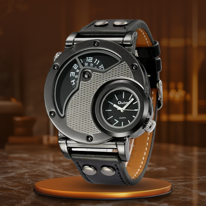 Luxury Dual Time Quartz Watch™ Olsen & Olsen