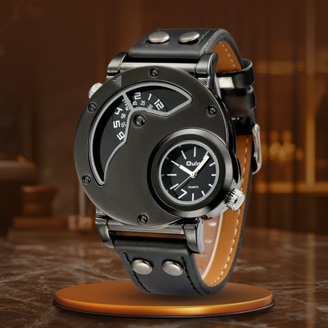Luxury Dual Time Quartz Watch™ Olsen & Olsen
