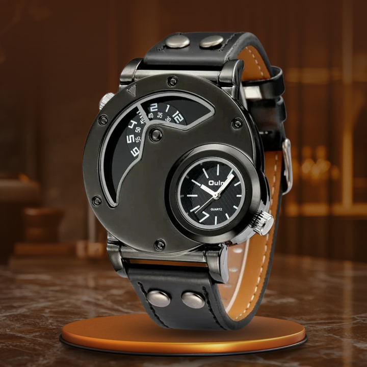 Luxury Dual Time Quartz Watch™ Olsen & Olsen