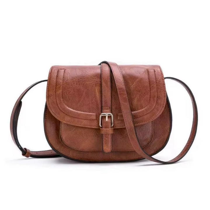 Evelyn Saddle Style Shoulder Bag