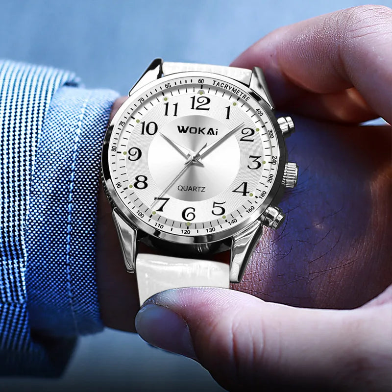 White Casual Sport Watch™ - Olsen & Olsen