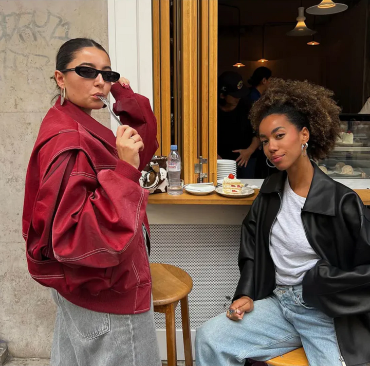 Jacket™ - Oversized Leather Bomber
