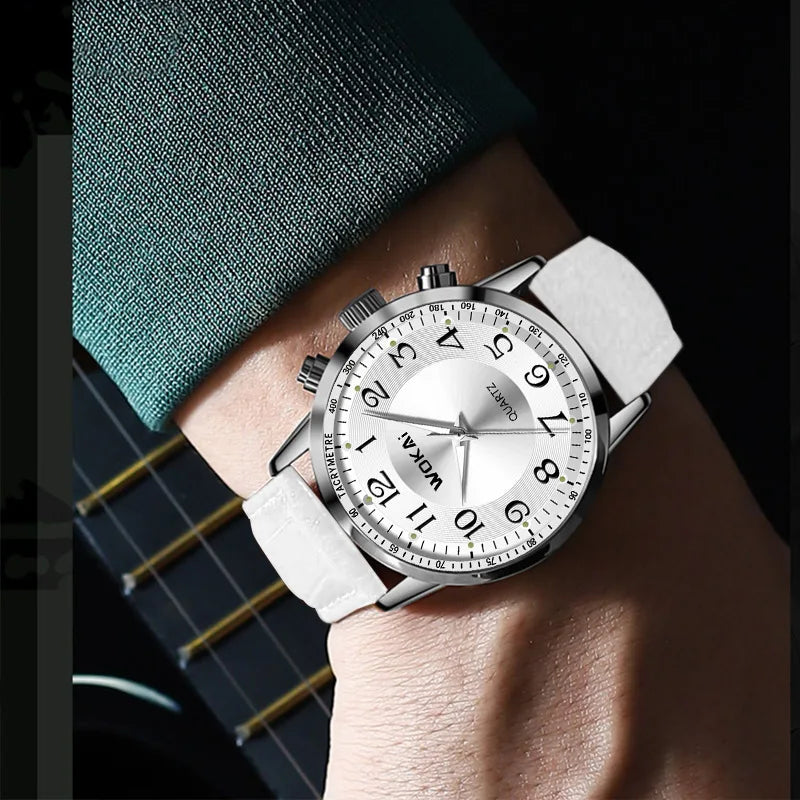 White Casual Sport Watch™ - Olsen & Olsen