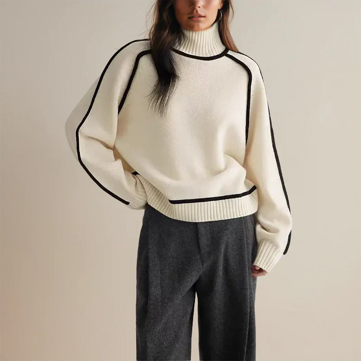 Amandine™ - Chic Turtleneck Sweater