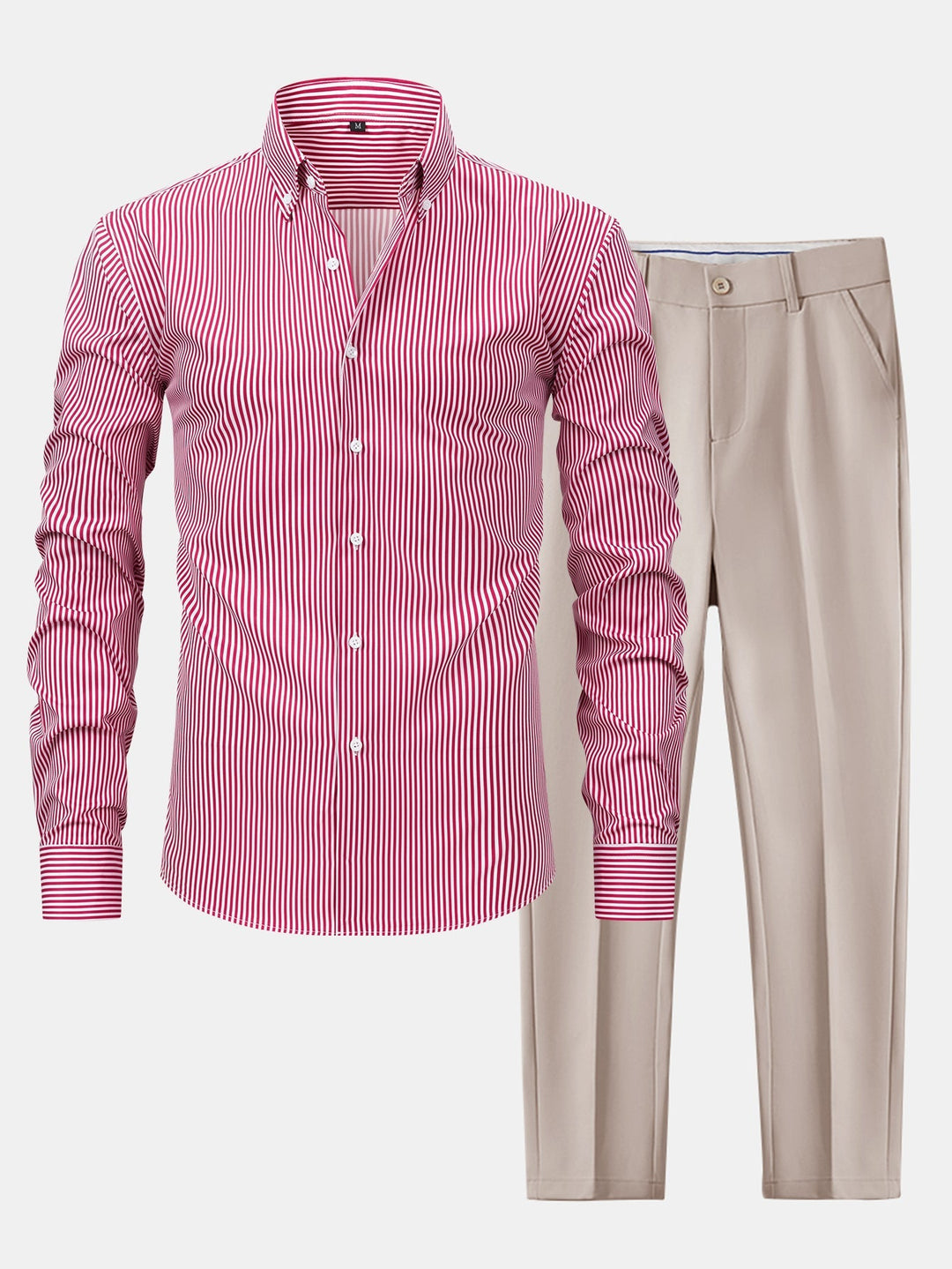 Tailored Dress Shirt & Pants Set