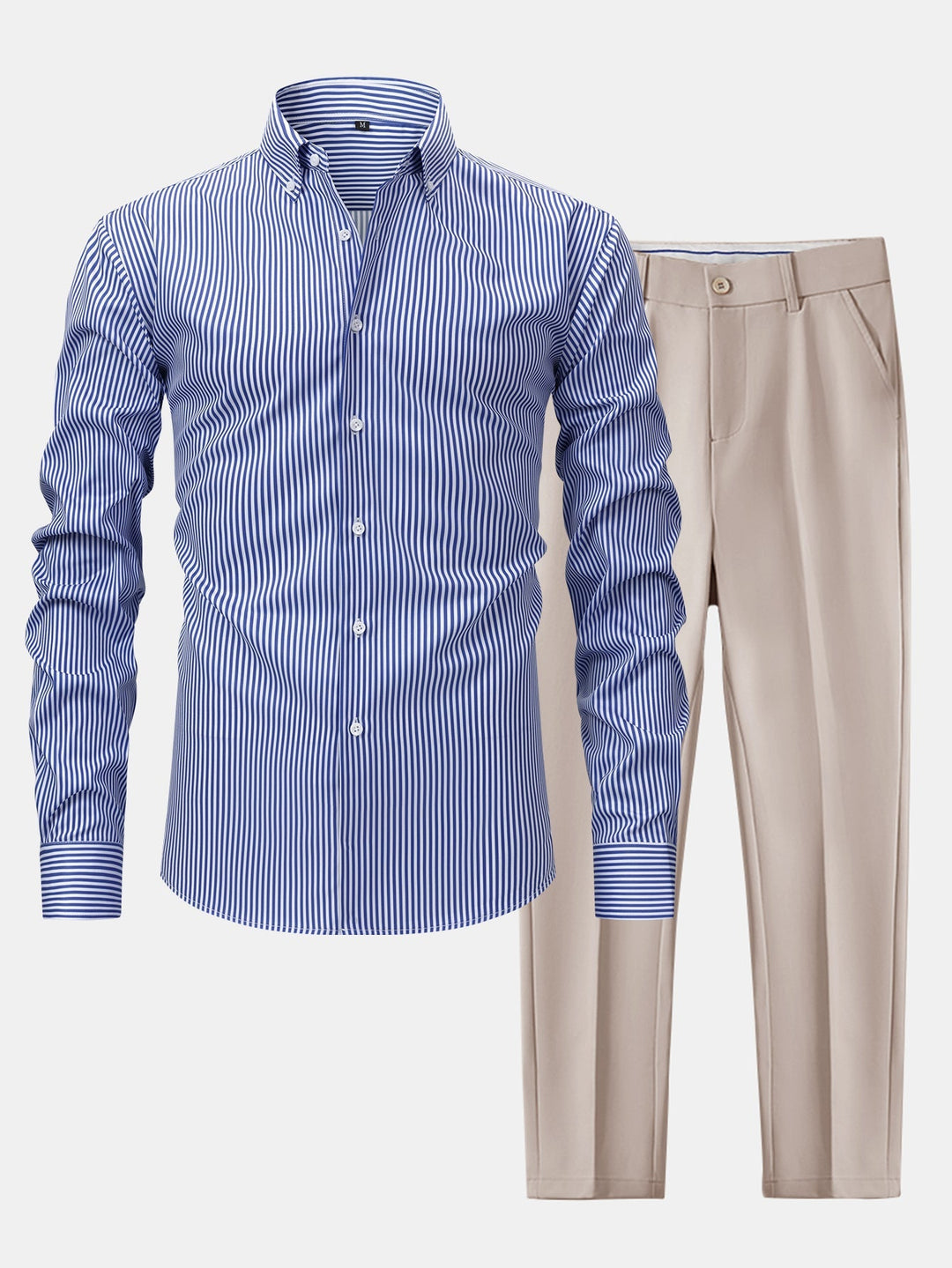 Tailored Dress Shirt & Pants Set