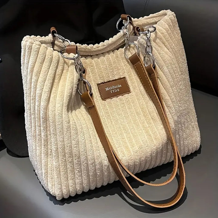Samantha™ - Corduroy Tote Bag