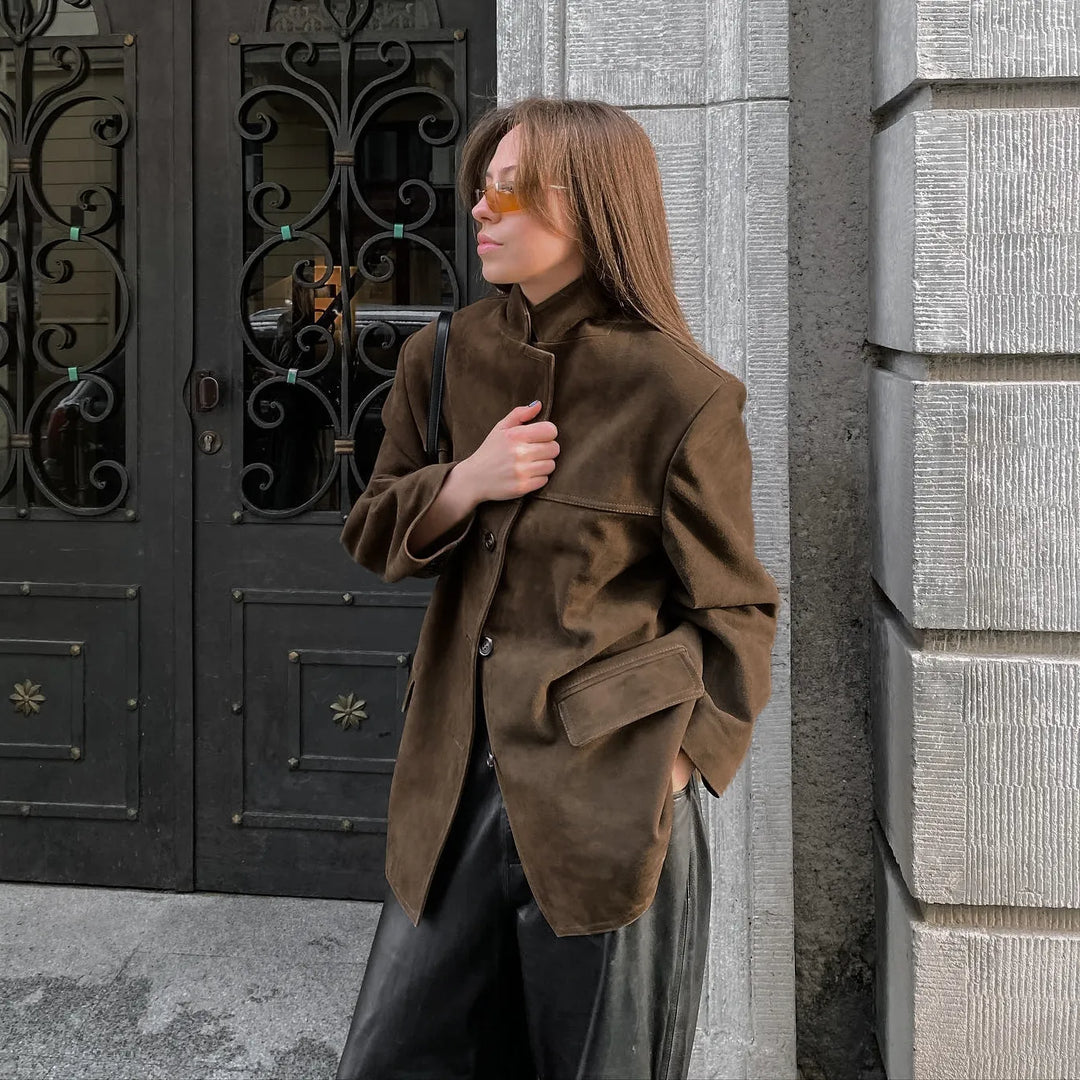 Cécile™ - Suede Blazer