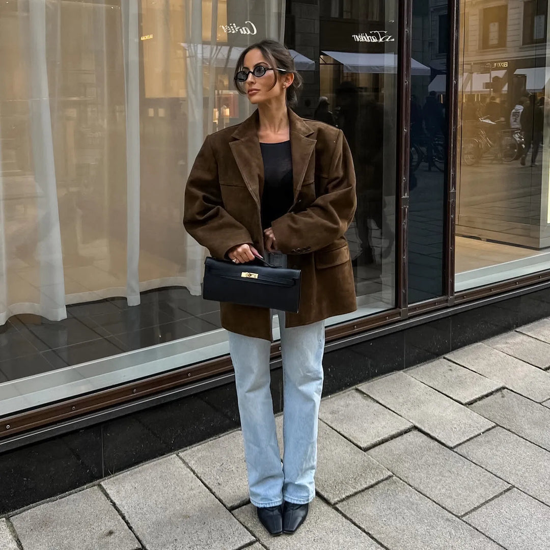 Cécile™ - Suede Blazer