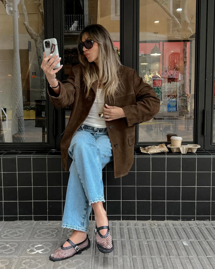 Cécile™ - Suede Blazer