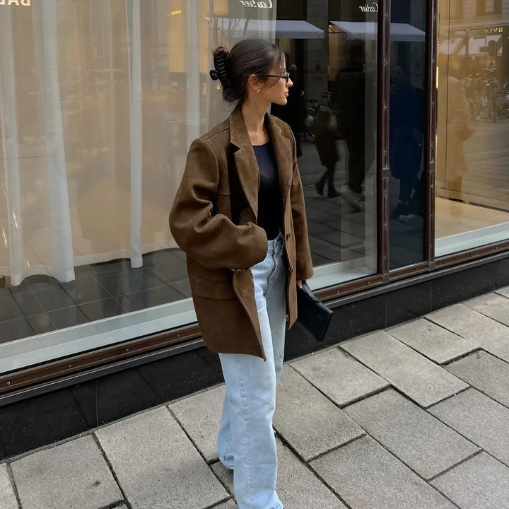 Cécile™ - Suede Blazer