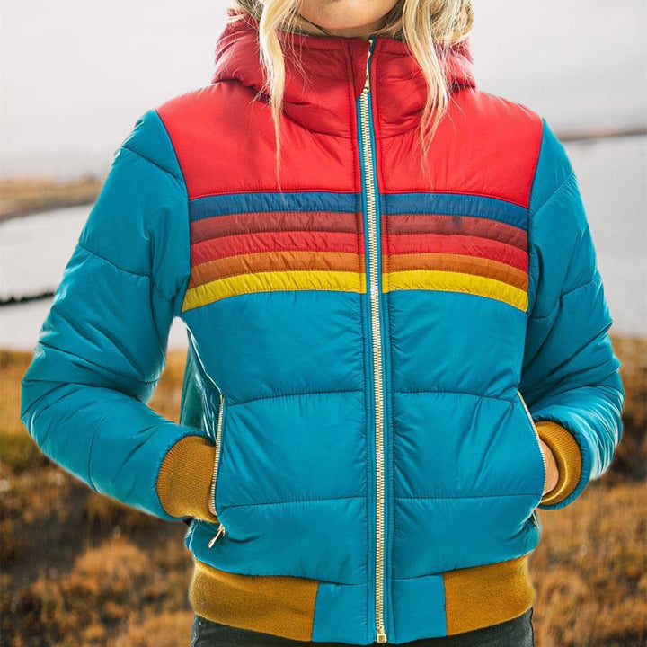 Mathilde™ - Retro Hooded Jacket