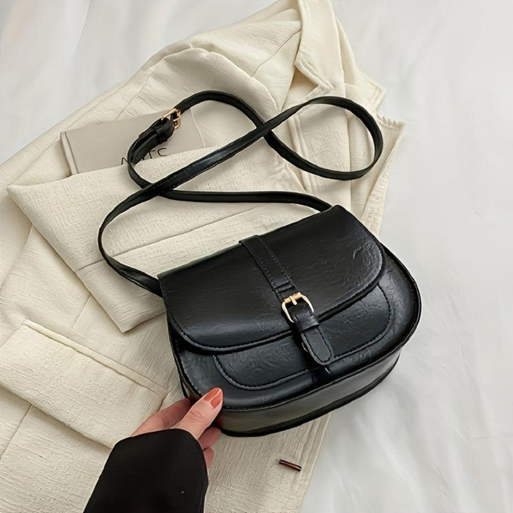 Evelyn Saddle Style Shoulder Bag