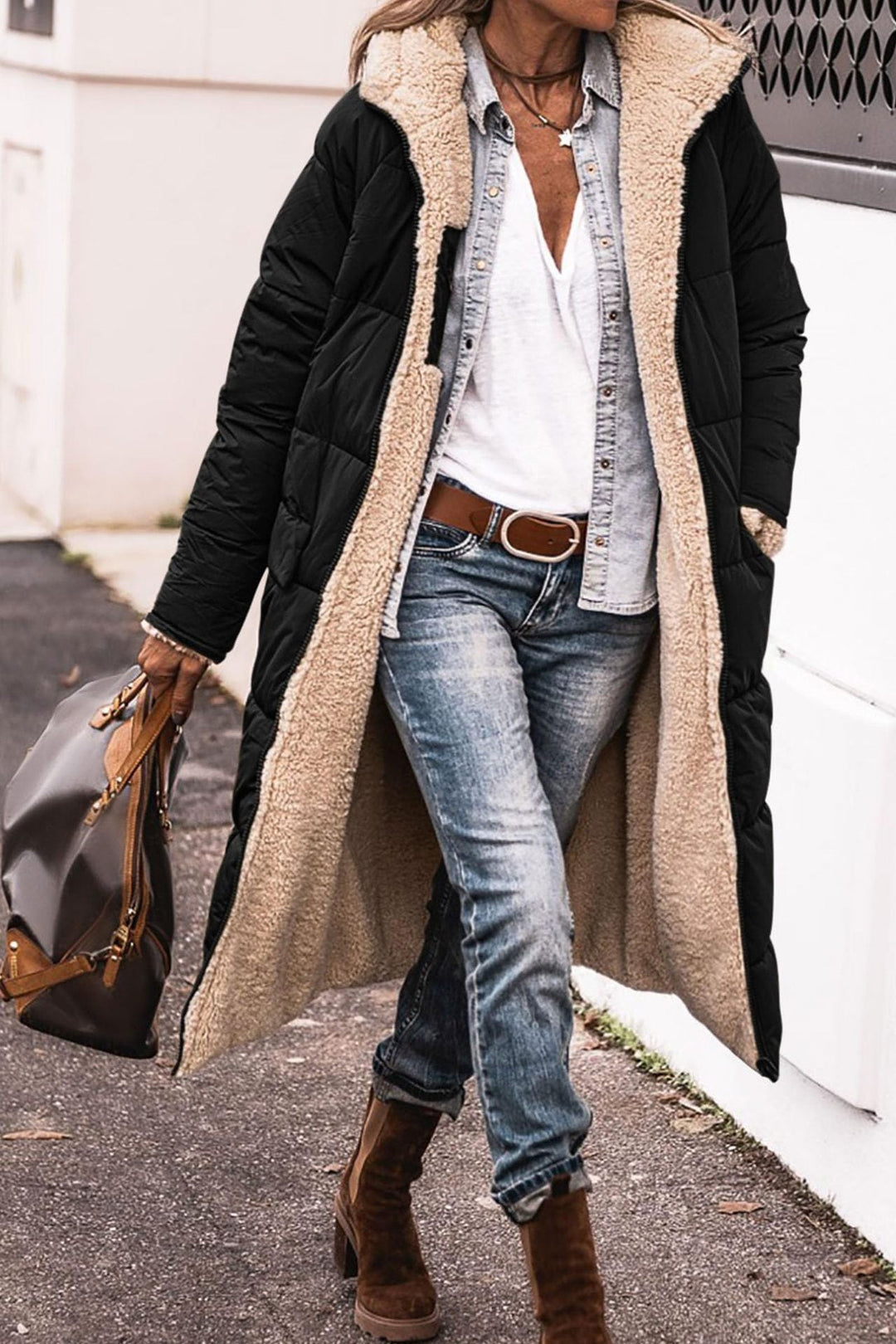Apolline™ - Double Fur Coat