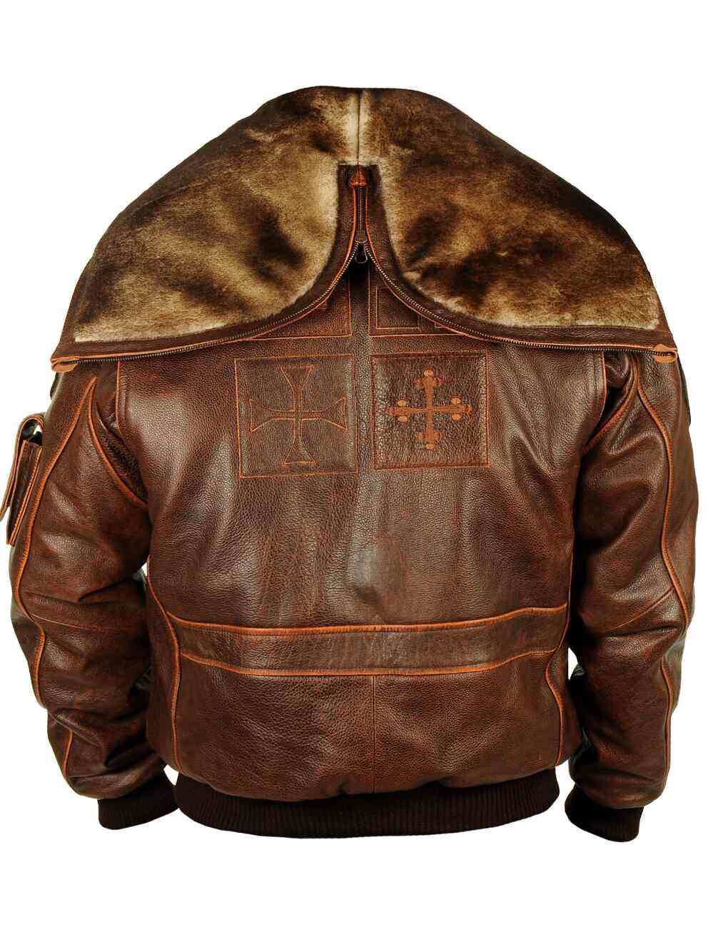 Harrier™ | Aviator Leather Jacket Inspired by the Italian Naval Aviation