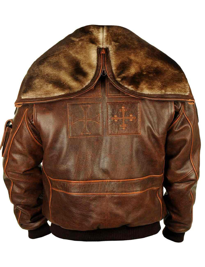 Harrier™ | Aviator Leather Jacket Inspired by the Italian Naval Aviation