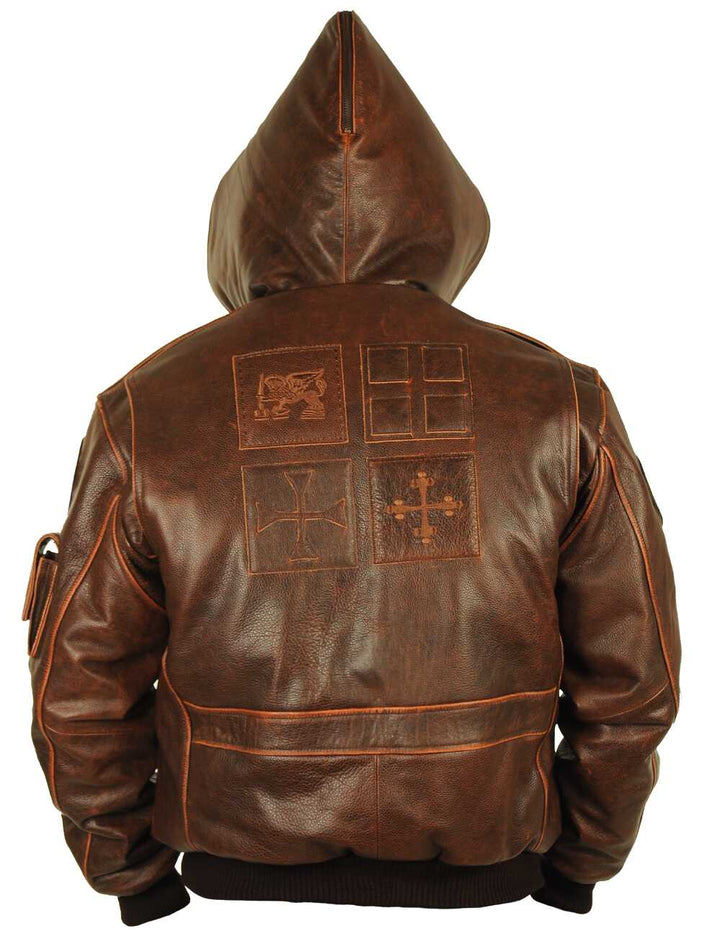 Harrier™ | Aviator Leather Jacket Inspired by the Italian Naval Aviation