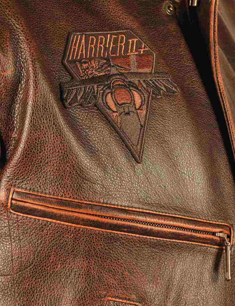 Harrier™ | Aviator Leather Jacket Inspired by the Italian Naval Aviation