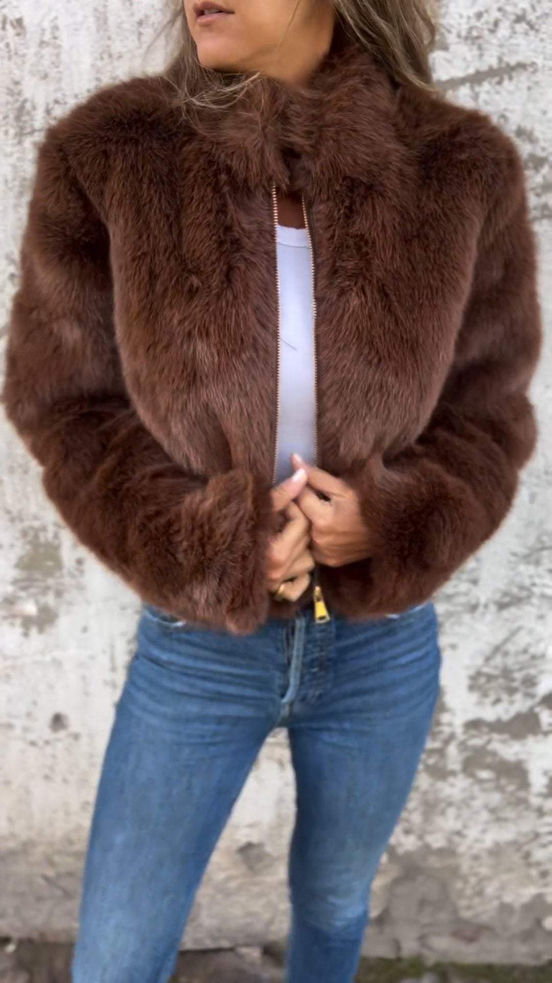 Emma™ - Luxury Fur Jacket