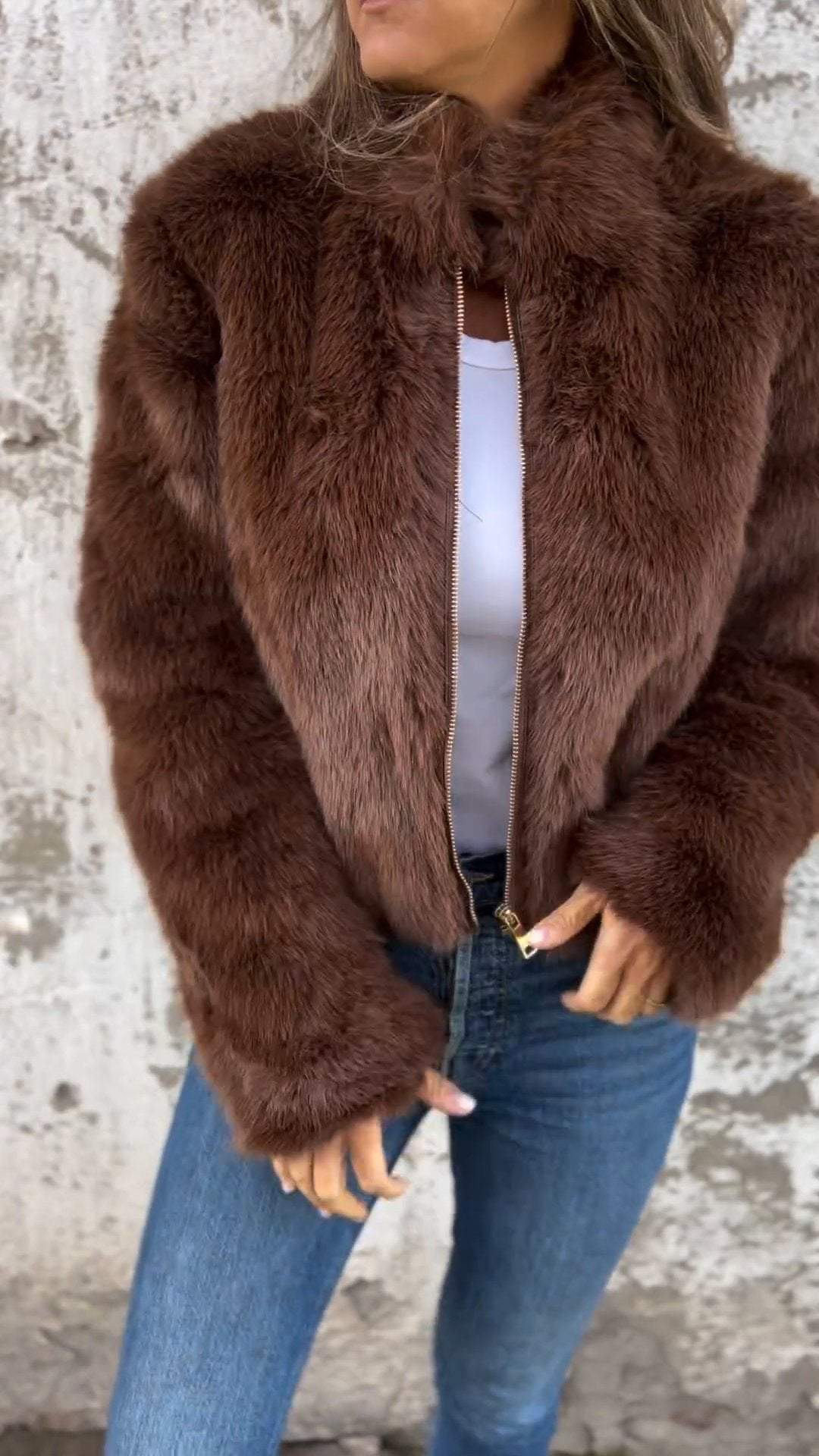 Emma™ - Luxury Fur Jacket