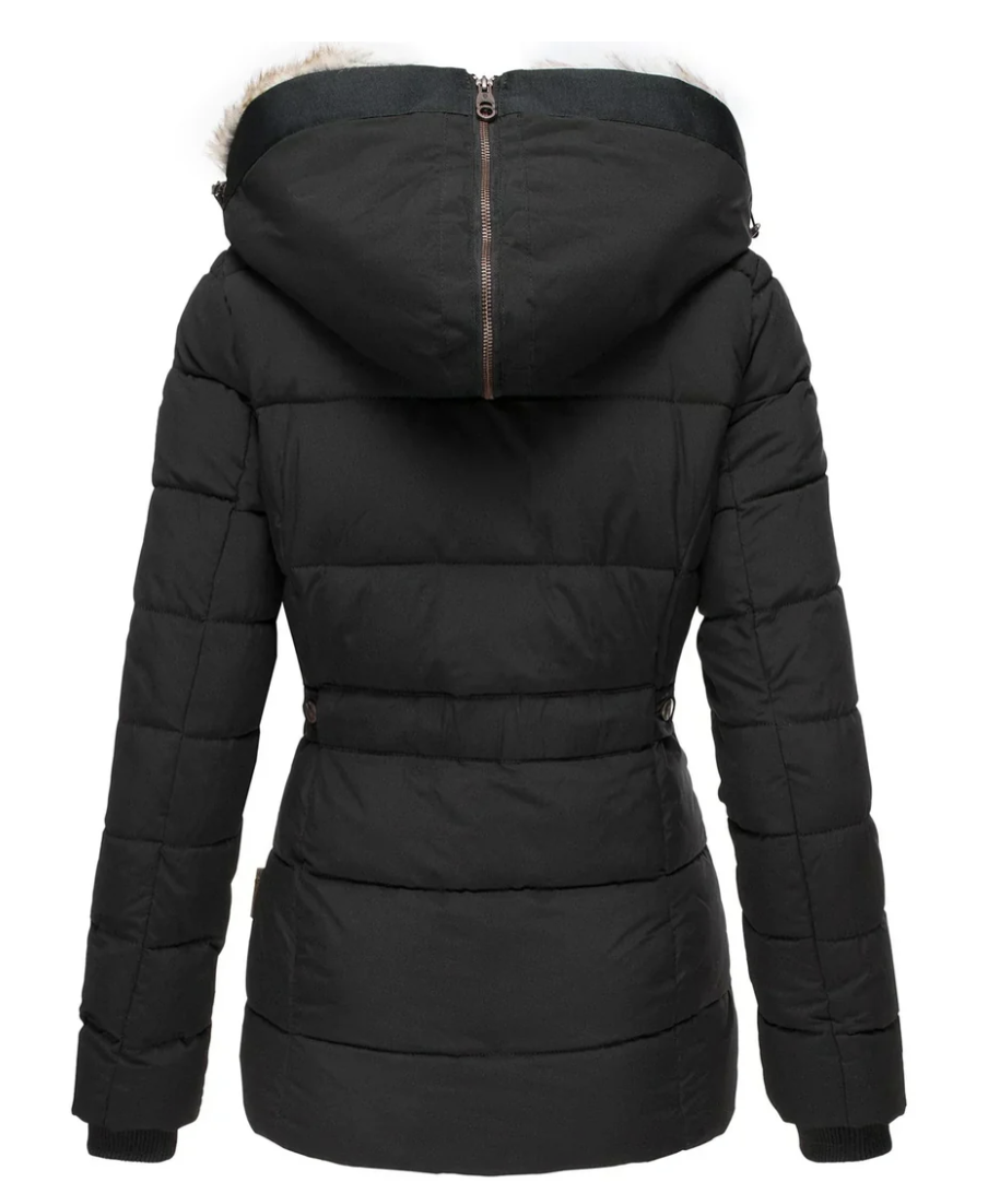 Katia™ – Winter Coat Lined with Fur